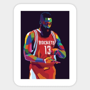 James Harden Sticker